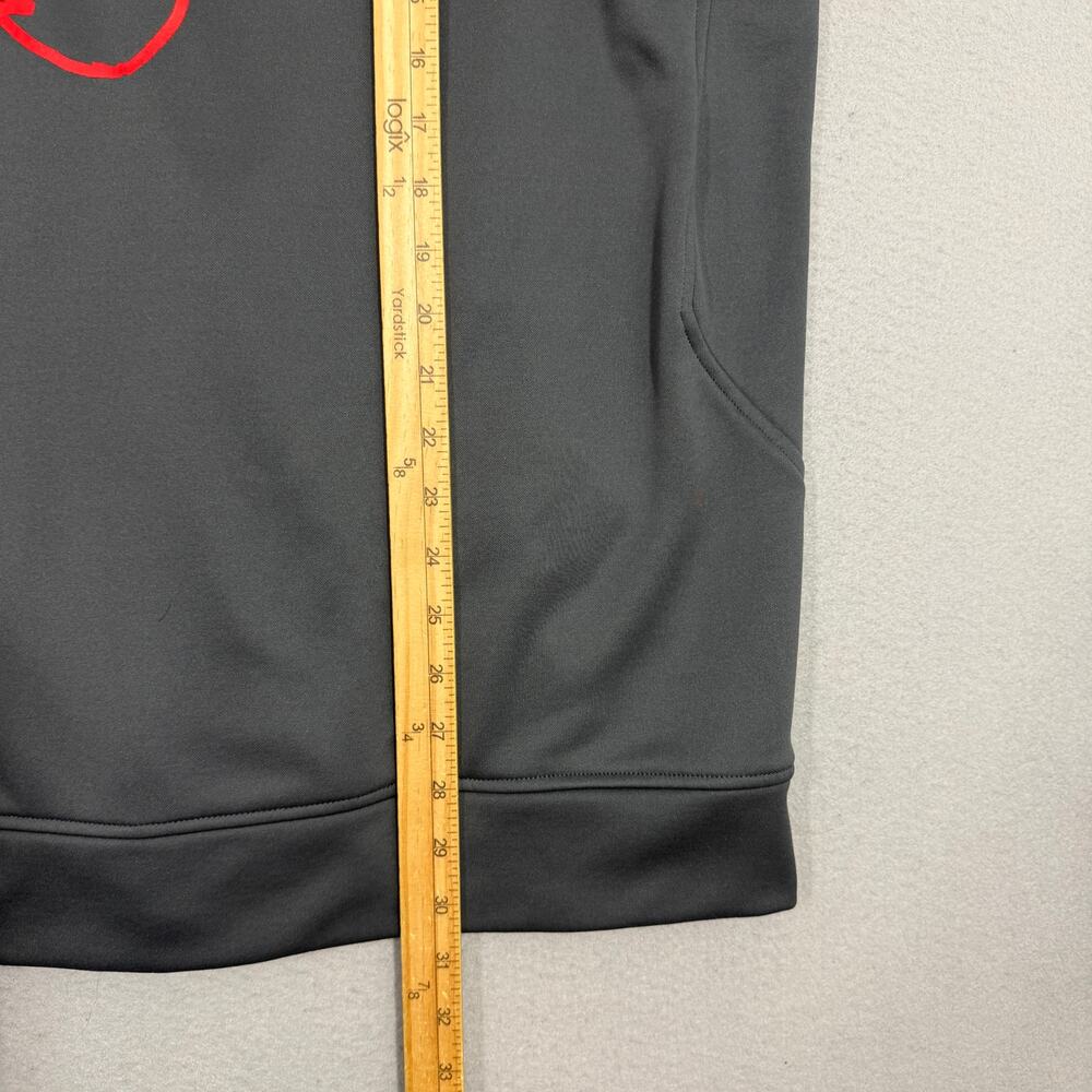 Alaskan Hardgear Full Zip Hoodie Men's Extra Large Gray Red Sweatshirt Outdoors - Picture 7 of 8